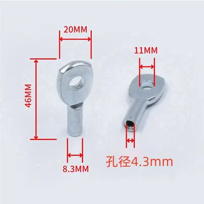 高位下拉健身器材配件 龙门架飞鸟坐姿划船 滑轮健身钢丝绳接头 - 10