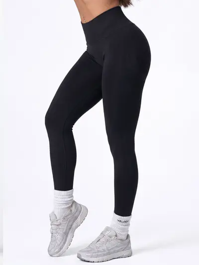 Kadın Spor Yoga Leggings Sonbahar-Kış Yüksek Bel Hızlı Kuruyan Şeftali
