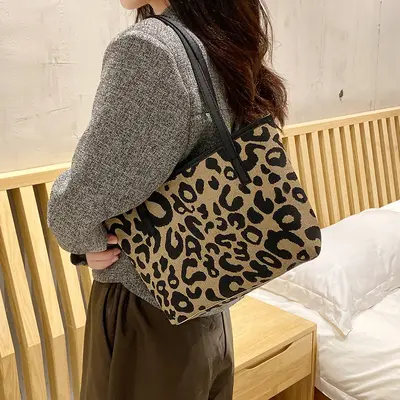 Damen-Tote-Bag, große Mama-Tasche, modische Einkaufstasche - 10