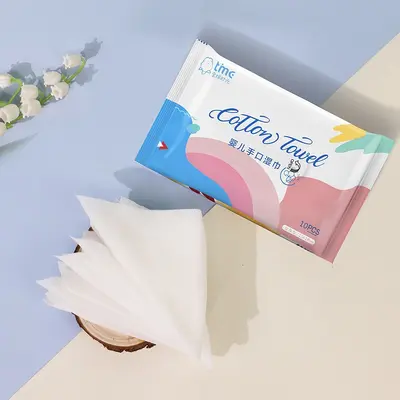 Baby Hand and Mouth Wipes, 10-Pack Portable