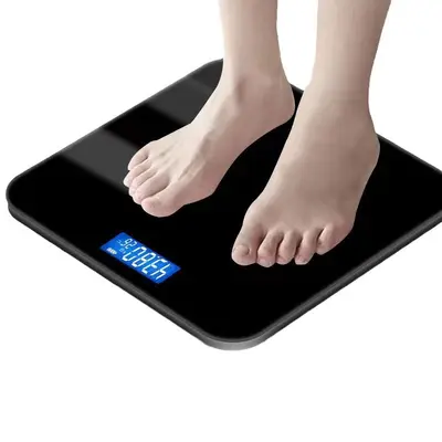 Rechargeable electronic weight scale, high-precision body weight measurement