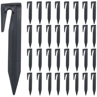 8.5cm Plastic Lawn Edge Stake for Mower Boundary Wire and Cable Fixing