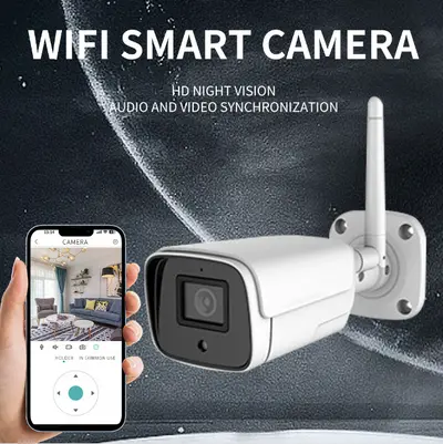 Kaynak üretici HD WiFi IP iç ve dış mekan güvenlik kameraları cep telefonu uzaktan alarm push
