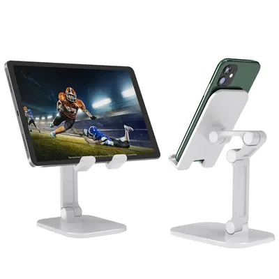 Klappbarer Schreibtisch-Handy- und Tablet-Halter