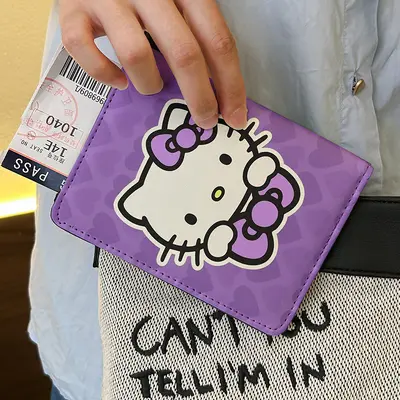 Sanrio Hello Kitty pasaport ve kart tutucu - 11