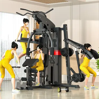 Multi-Function Home Gym Station for Chest and Back Training - 10