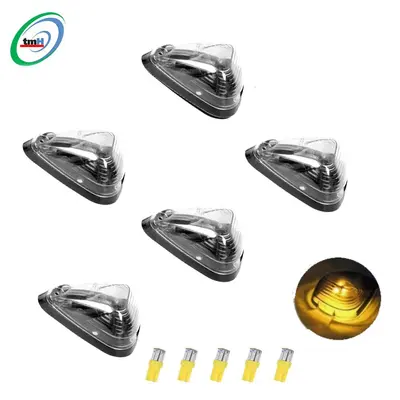Roof Warning Light for Pickup F-250 F-350 1999-2016, Roof Lamp, 5 Pcs