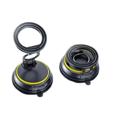 Car Phone Holder with Vacuum Suction Base and Magnetic Mount - 6