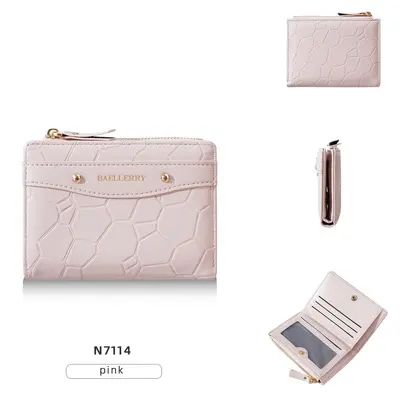 Baellerry Women's Short Wallet, Zipper Coin Pocket, Multi-Card Slots - 11