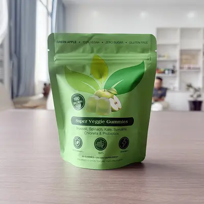 Mushroom Gummies, Green Apple Flavour, 60 Pieces - 7