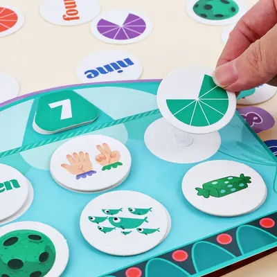 Digital Cognition Quiet Book, Early Education, Hand-Eye Coordination - 5
