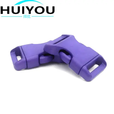 20 mm renkli kavisli tokalı evcil hayvan tasma aksesuarı, paracord bileklik tokası - 9