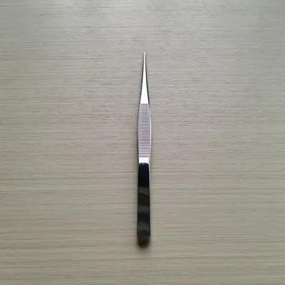 Edelstahl-Lebensmittelzange mit rundem Kopf, hitzebeständig - 7