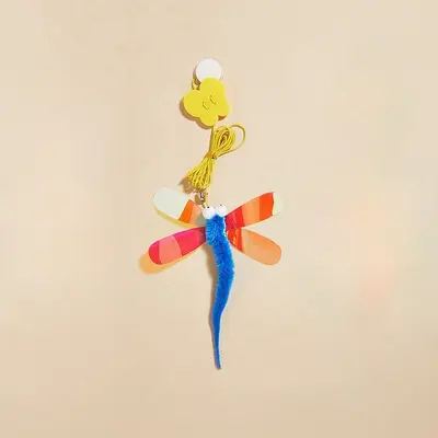 Door-Hanging Swing Cat Teaser with Elastic Retractable Rope - 12