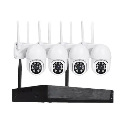 高清安全闭路电视全集8ch 2mp Nvr套件的wifi摄像头系统套件