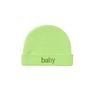 Single-Layer Newborn Baby Beanie - 3