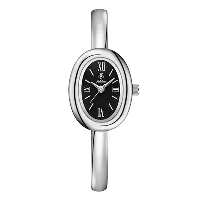 Yalalusi women's oval quartz wristwatch, gold - 13