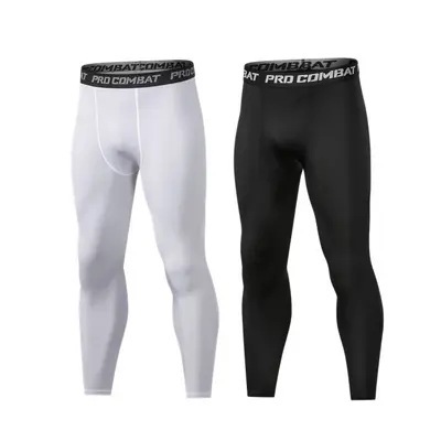 Quick-Dry Basketball Football Training Leggings, Kids & Adults