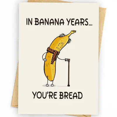Funny Birthday Card for Husband, Men's Birthday Design - 10