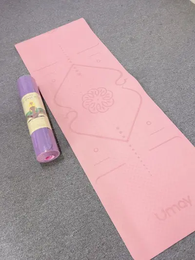 Rutschfeste Yogamatte, dick und breit, schalldämmend, stoßdämpfend - 3