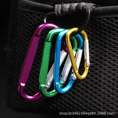 Multifunctional Water Bottle Quick Hook Buckle with Aluminum Alloy D-Type Carabiner - 5