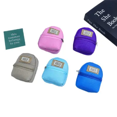 Colorful Coin Purse Pendant Portable Mini Storage Bag for Lipstick and Earphones - 5