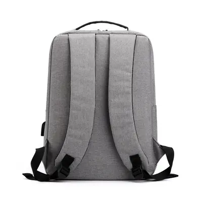 Minimalist Nylon Unisex Backpack, Business and Commuter Use - 4