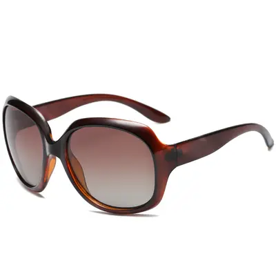 Classic Polarized Large-Frame Sunglasses for Women - 9