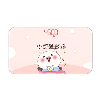High-precision tempered glass household electronic scale, precise rechargeable weight loss scale, electronic scale, personalized gift - 13