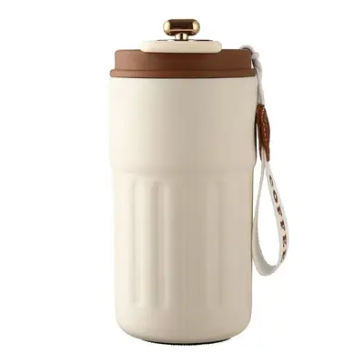 Smarter isolierter Kaffeebecher aus 316er Edelstahl, tragbar - 6