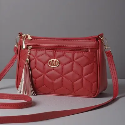 Tassel Soft Leather Women's Shoulder Bag, Large Capacity Crossbody Bag - 7