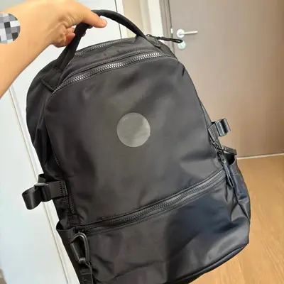 Hochwertiger Lulu neues Modell 22L Rucksack mit Wasserschutz, breiten Schultergurten, Laptop-Fach, Reiserucksack, Pendler-Rucksack, universell für Herren und Damen - 3