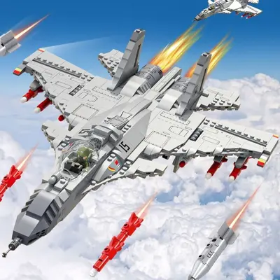 Kompatibles Bausteinset Osprey, Panzer und Hubschrauber - 9