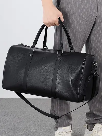 Men's travel bag, yoga and fitness bag, dry-wet separation - 3