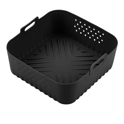Grenzüberschreitende Luftfritteuse-Kochschale Airfryersiliconepo Luftfritteuse-Silikonschale Silikon-Friteuse-Unterlage