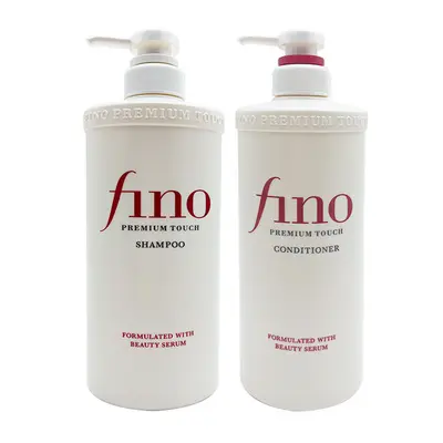 Japanese Fino Shampoo Set 550ml for Dry and Frizzy Hair - 5