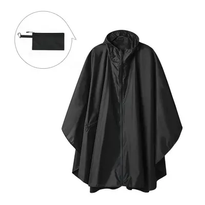 Japon ve Kore moda unisex panço yağmurluk açık bisiklet yürüyüş panço hafif baskılı fermuarlı yağmurluk panço - 7
