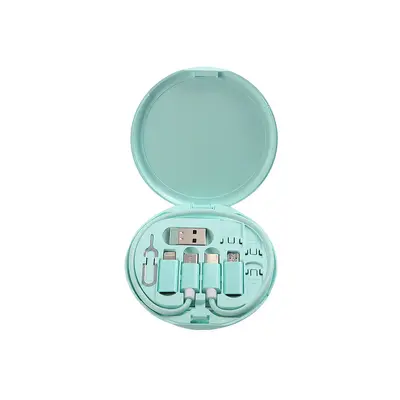 Three-in-one charging cable, 60W fast charging, storage box - 9