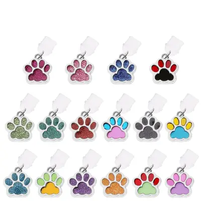 16 Kombinli USB-C Toz Koruyucusu Kawaii Dust Plug Charm, Emaye Kedi Pençesi Yeni Model