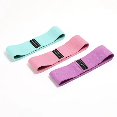 Wide Fitness Resistance Band, Loop for Leg and Glute Training - 4