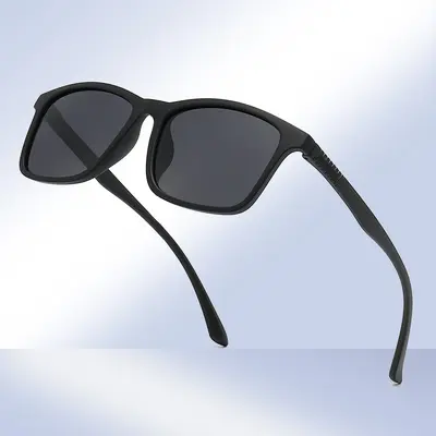 New men's business polarized sunglasses cross-border square frame fashion sunglasses outdoor fishing driving night vision glasses