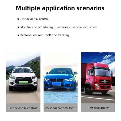 Factory Wholesale OBD Locator Cross-Border Fleet Management Financial Leasing Tracking API, JT808 Protocol Integration