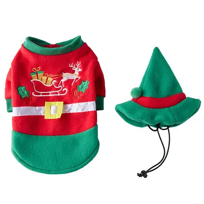 Halloween Costume Warm Dog Sweater, Small Dog Clothes - 8