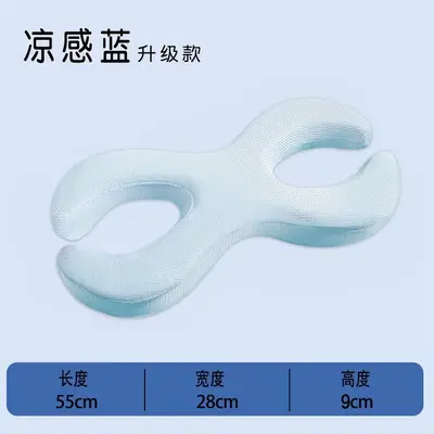 Seitenschläferkissen, Anti-Falten, Nackenschutz, Memory-Foam - 8