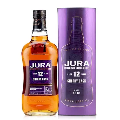 Jura 10 Jahre Single Malt Whisky, Import aus Großbritannien, 700 ml