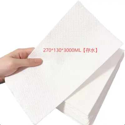 Sofort Menschenabfallflüssigkeit aufnehmende, gelartiger Einweg-tragbarer Toiletten-Absorptionspolster, grenzüberschreitend. - 7