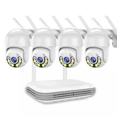 XMeye 10-Kanal ICSEE Xiongmai kabelloses Sicherheitskamera-NVR Heim-WiFi Netzwerk Festplatte Videoaufzeichnung