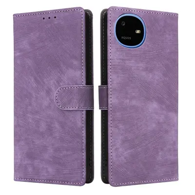 Sharp Aquos Wish6 phone case with RFID protection, card slot and lanyard