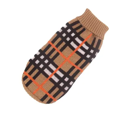 Round Neck Pet Sweater for Dogs and Cats, Autumn and Winter Clothing - 10