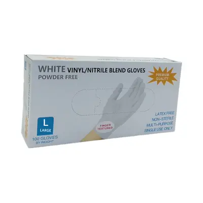 Disposable Nitrile Composite Gloves, Thickened, Food-Grade - 9